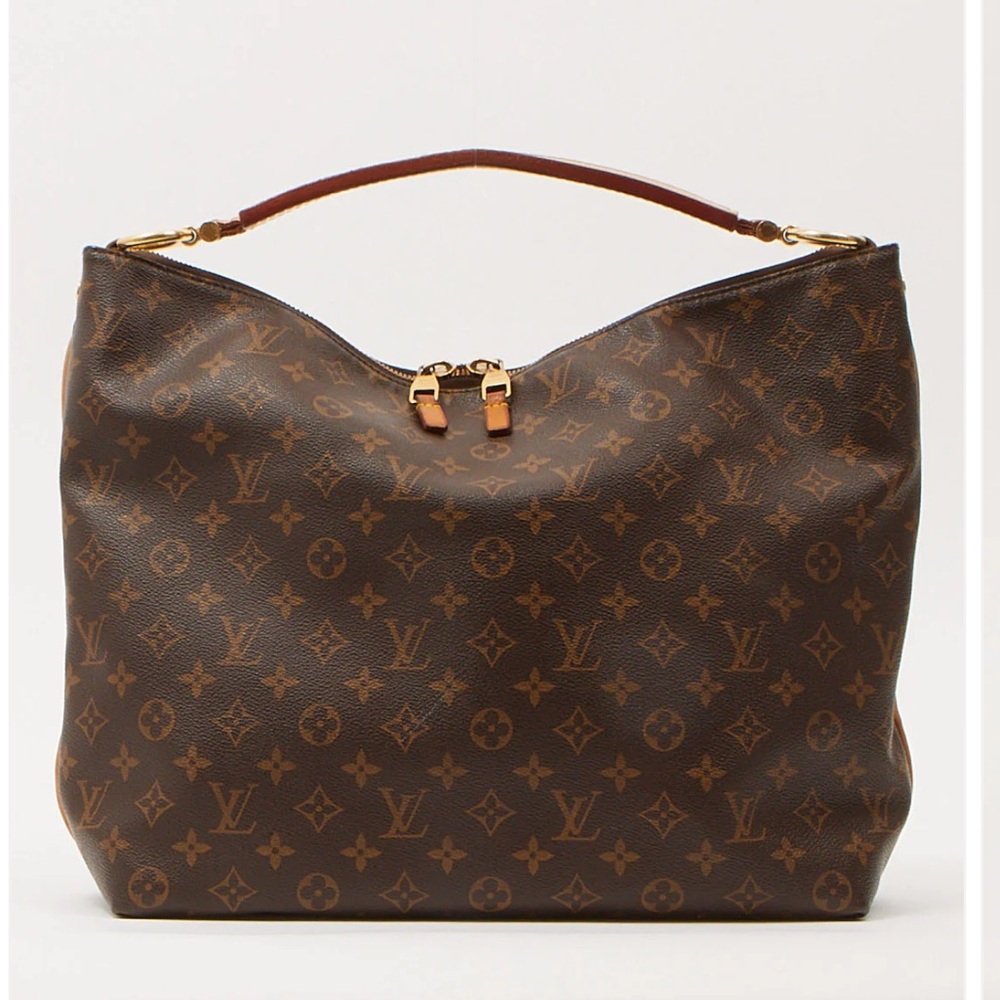 Louis Vuitton Monogram Canvas Sully Zip Shoulder Bag